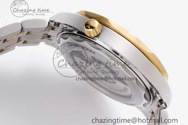 0522 ZeroBulk Seamaster Diver 300M SS YG Blue Ceramic Bezel JVSF 1:1 Best Edition Blue Dial on SS YG Bracelet A 7784